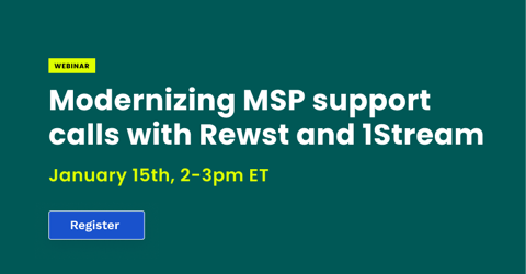 Modernizing MSP Support Calls