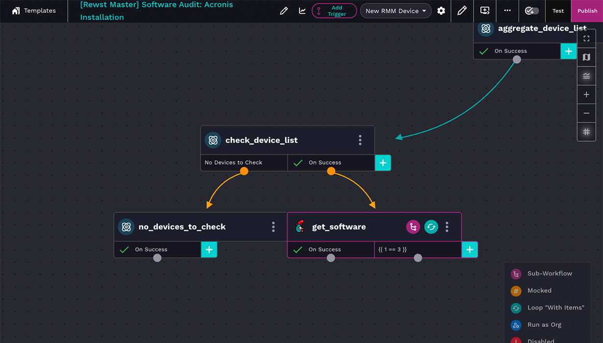 Integration Screenshot