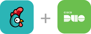 Rewst and Cisco Duo logos.