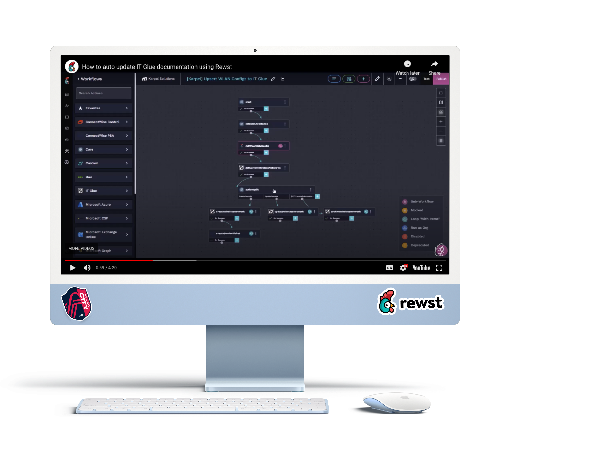 Blue Monitor Simpson