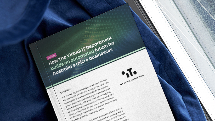 How The Virtual IT Department builds an automated future for Australia’s micro businesses