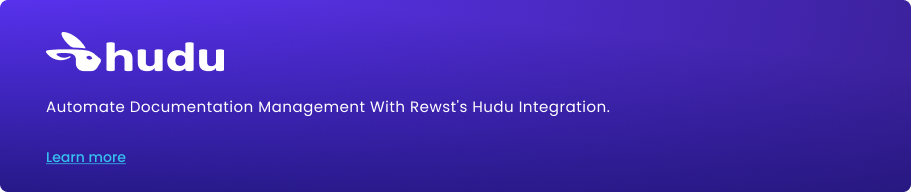 Featured Integration: Hudu